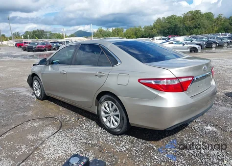 2016 Toyota Camry Le из США, поврежденный, VIN 4T4BF1FK6GR550989